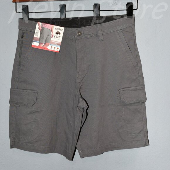 3 pairs Copper & Oak Men's Cargo Shorts. Price is for 3 . - Picture 2 of 15